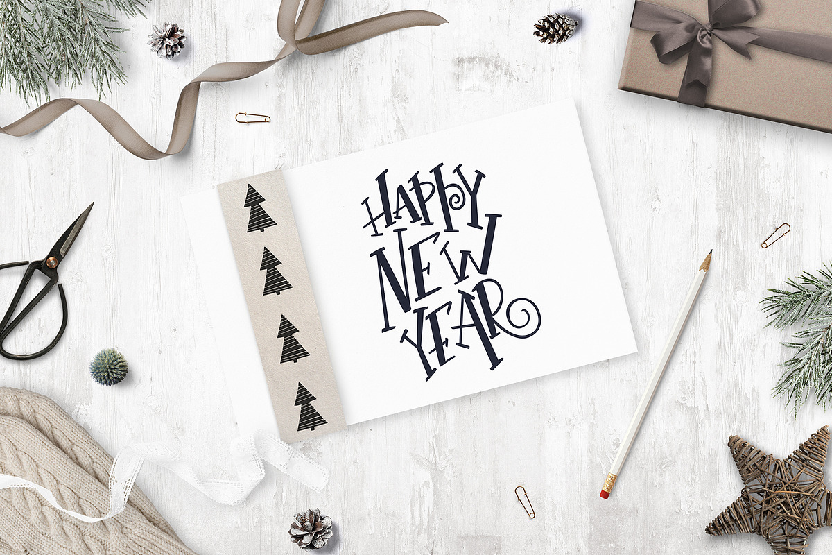 New Year 2018 lettering collection, an Object Graphic by catary art (Photo 2 of 6)
