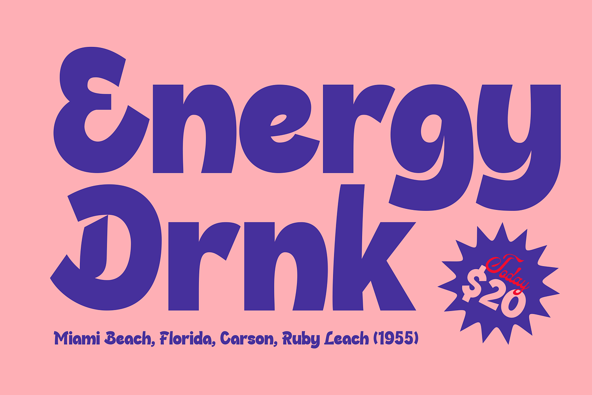 Bayfin - Playful Display Font, a Sans Serif Font by Marvadesign (Photo 7 of 10)