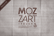 Mozzart Rough, a Sans Serif Font by Posterizer KG (Thumbnail 5 of 5)