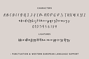 Bubbly Script, a Script Font by Beck McCormick (Thumbnail 10 of 10)