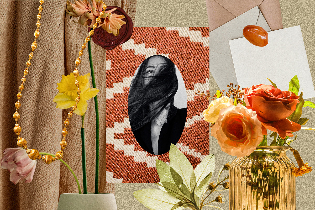 Vessel & Bloom: Spring Still Life, an Object Graphic by Anzhelika (Photo 7 of 11)