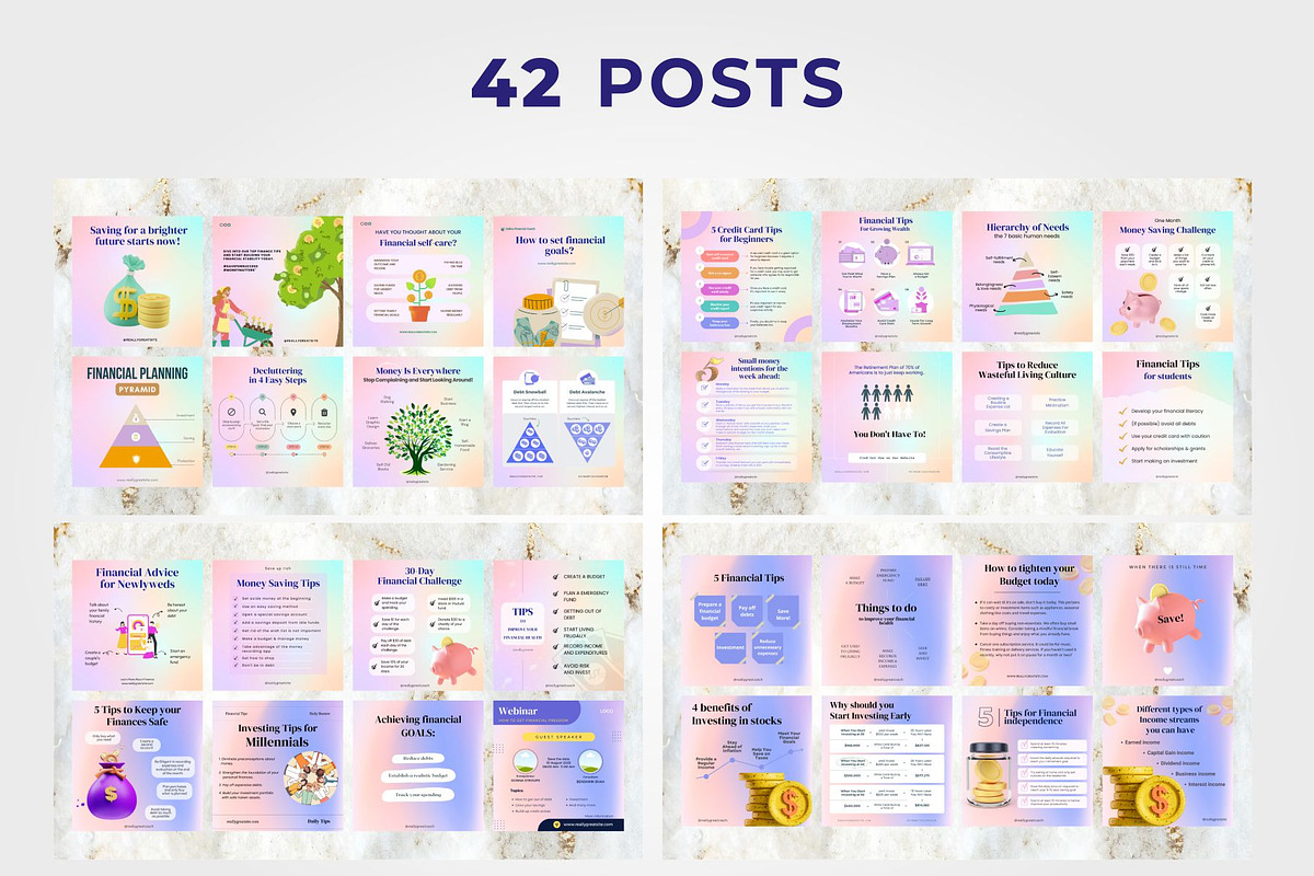 Financial Advisor Social Media Pack, a Social Media Template by Aks-Designs (Photo 8 of 9)