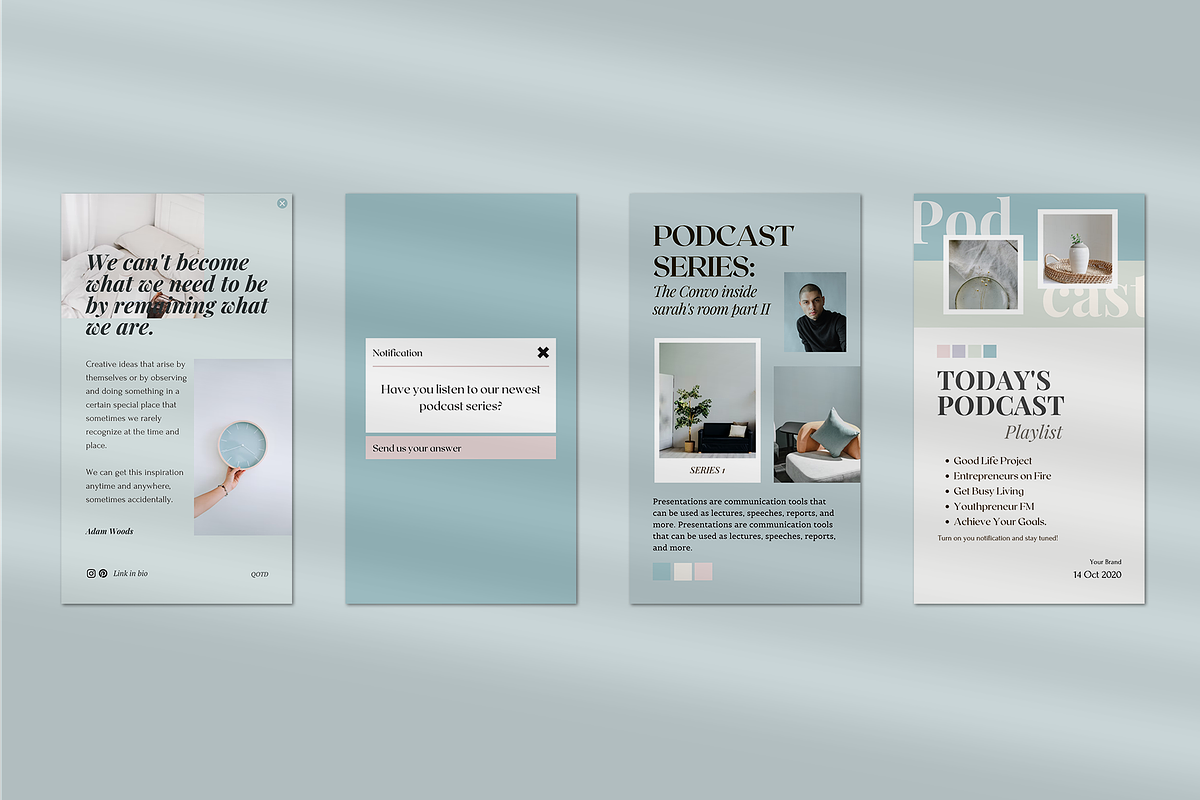 Instagram Podcast Starter Kit, a Social Media Template by Analogi Studio (Photo 24 of 27)