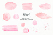 Watercolor Texture Warm Hues, a Texture Graphic by Corner Croft (Thumbnail 4 of 6)
