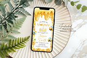 Honey Bee Baby Shower Invite Bundle, a Templates & Theme by Digital_Mind (Thumbnail 3 of 6)