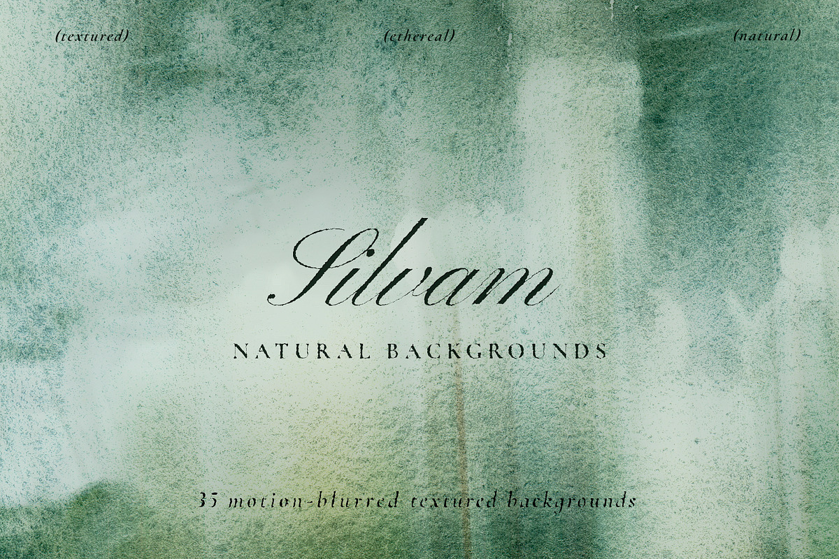 Silvam - Natural Backgrounds, a Background Graphic by Watercolor_Ma (Photo 1 of 9)