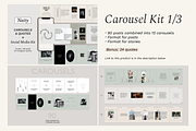 Instagram Carousel Bundle, a Social Media Template by Bonumo (Thumbnail 3 of 24)