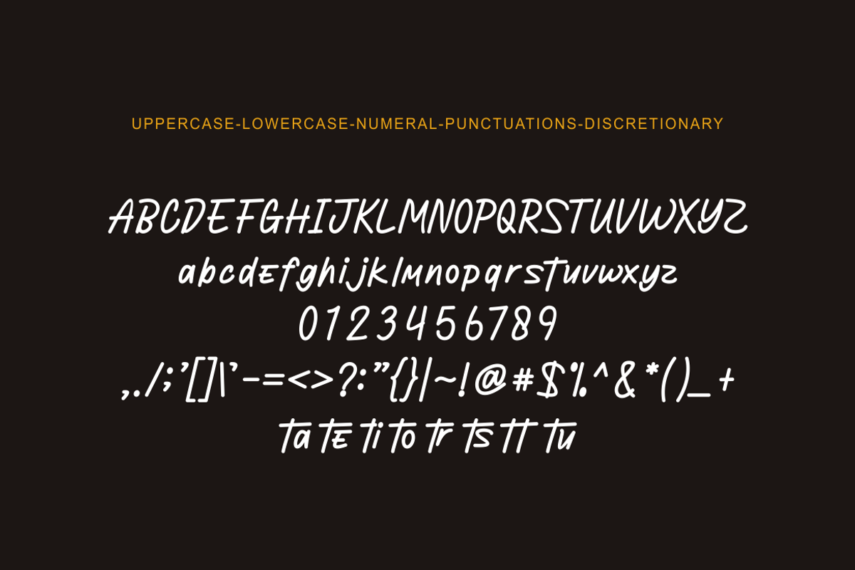 The Trentse Font, a Handwritten Font by albert_kalingga (Photo 4 of 5)