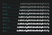 Selima, a Sans Serif Font by din-studio.com (Thumbnail 5 of 14)