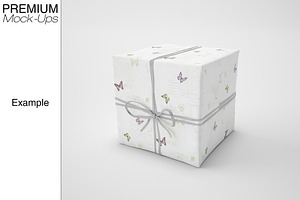 Gift Boxes Mockup Set