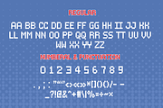 Tallbit is Pixel Family Font, a Sans Serif Font by Brown Cupple (Thumbnail 8 of 11)