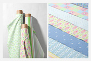 Spring floral & geometric patterns, a Pattern Graphic by Enia Grace (Thumbnail 3 of 10)