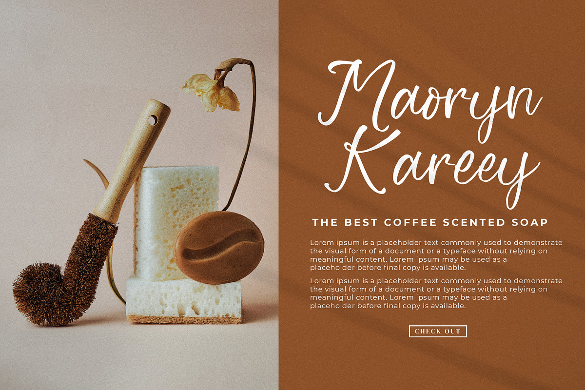Zeyatte Kareety, a Script Font by Integritype Studio (Photo 4 of 15)