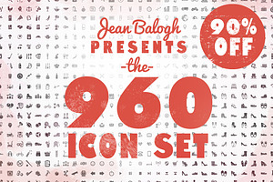 960 Mega Icon Set