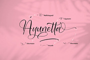 Shaquitta, a Script Font by Integritype Studio (Thumbnail 14 of 15)