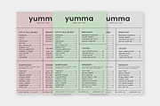 Yumma Menu Design Template, a Templates & Theme by Viaduc (Thumbnail 1 of 3)