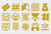 Ethnic Icons Vol 4, an Outline Icon by Tekuni (Thumbnail 6 of 12)