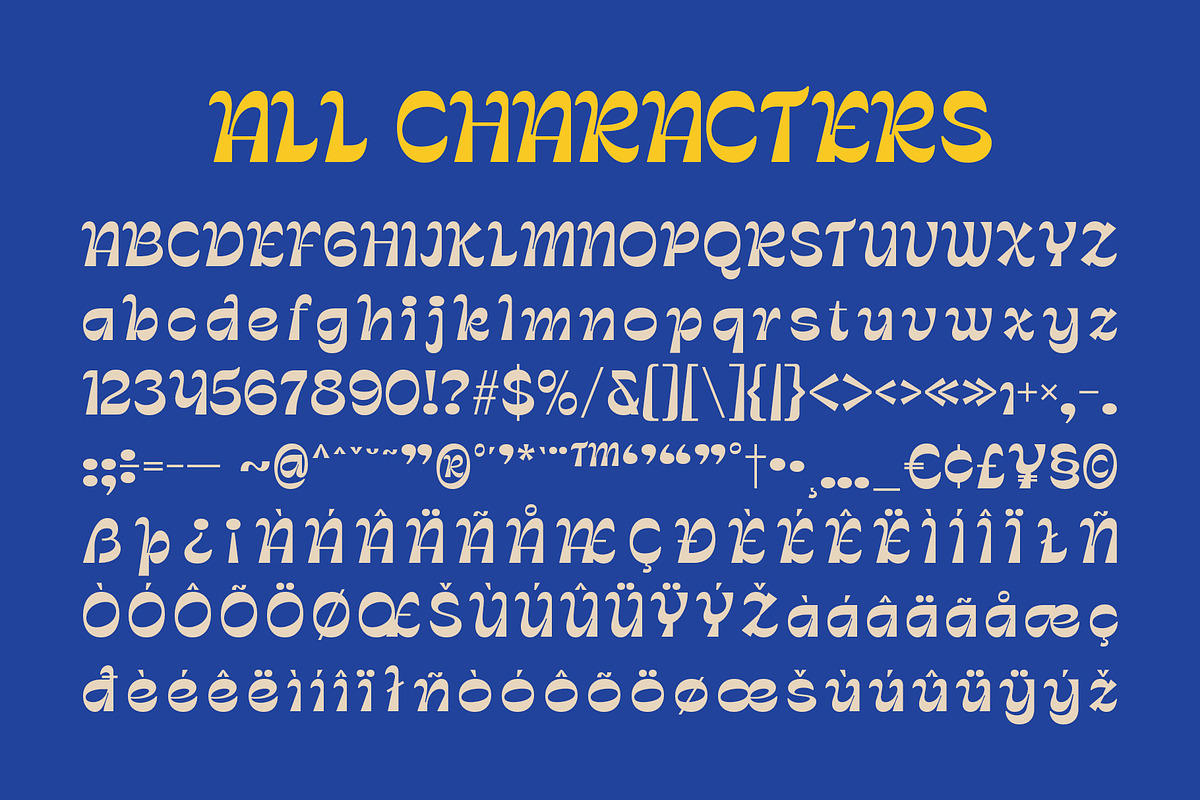 CS Crupie – Reverse Contrast Font, a Sans Serif Font by Craft Supply Co. (Photo 8 of 8)