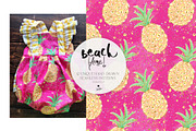 Summer Beach Camper Tropical Pattern, a Pattern Graphic by KaramfilaS (Thumbnail 13 of 16)