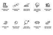 Olympic & niche sports Icon Set, an Outline Icon by Nurlan's shop (Thumbnail 5 of 6)