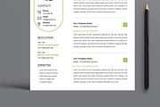 Resume Template Design Layout, a Resume Template by MightyDesign (Thumbnail 3 of 8)