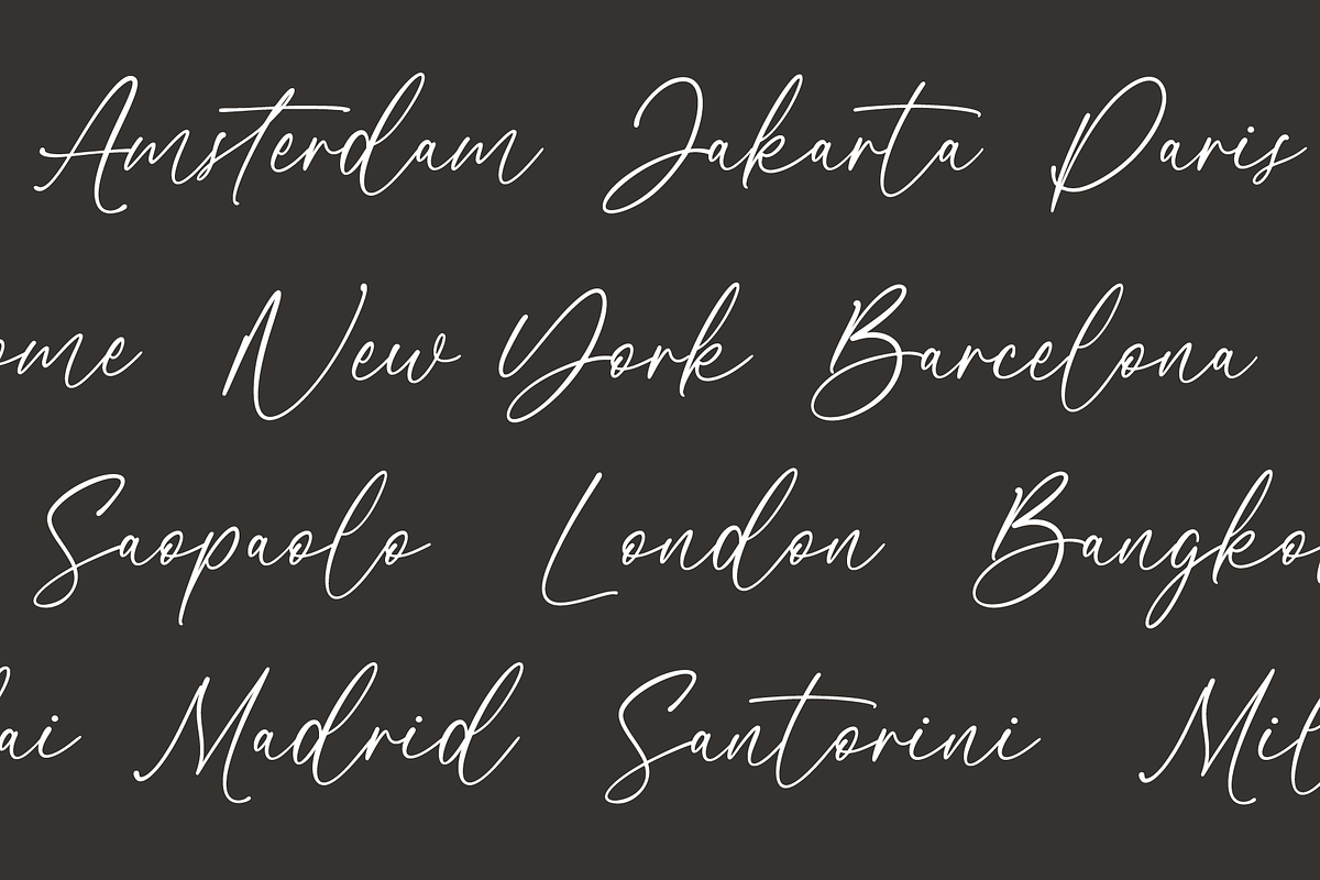 Hamilton // Classy Calligraphy Font, a Script Font by Pen Culture (Photo 8 of 12)