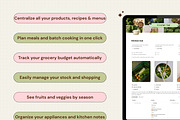 Kitchen hub - Notion template, an App Template by Iasan Design (Thumbnail 3 of 11)