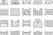 Outline icons set showing various, an Object Graphic by pikepicture (Thumbnail 3 of 3)