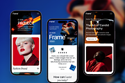 Frame - Photography Website, an UI Kit Template by Ahmed Rubel (Thumbnail 7 of 8)