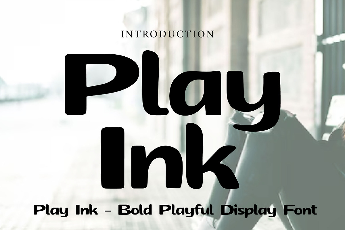 Play Ink, a Sans Serif Font by Wow Magic (Photo 1 of 3)