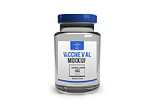 Vaccine Vial Mockup Template Set, a Packaging Mockup by DesignRushMarket (Thumbnail 3 of 11)