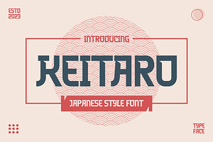 Keitaro - Japanese Font Style