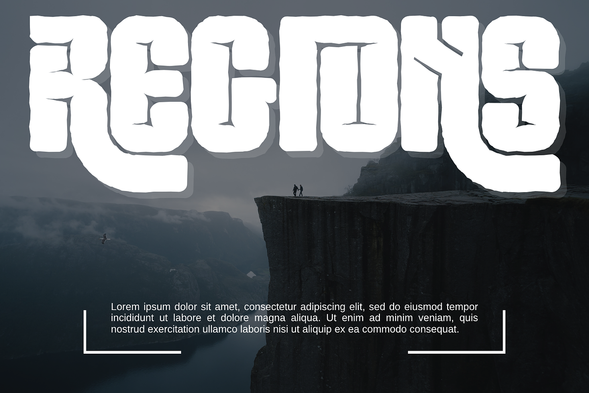 CLASSIC ACROSS - RETRO DISPLAY FONT, a Sans Serif Font by 177Studio (Photo 5 of 8)