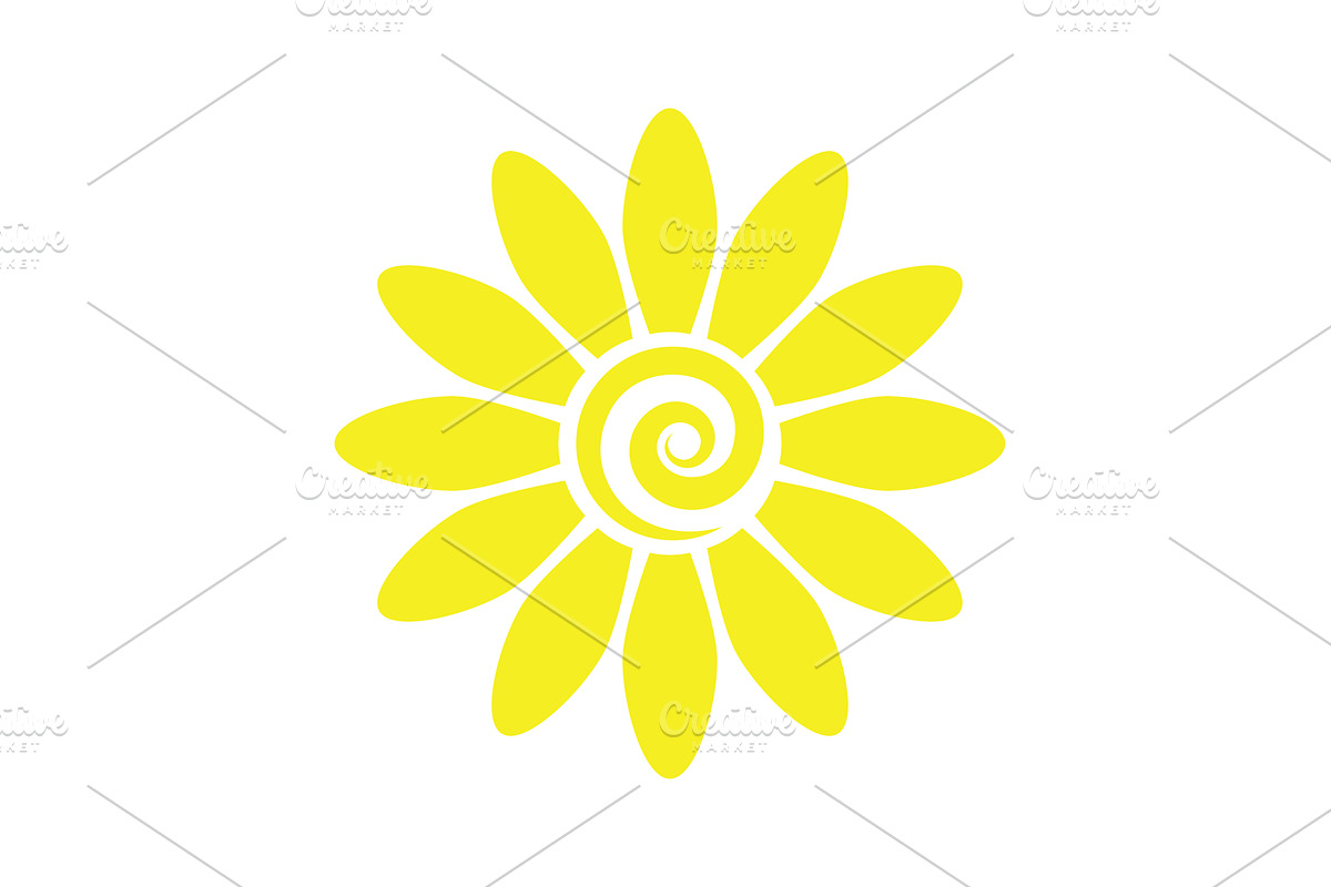 Chamomile. Flower. Isolated graphic, an Outline Icon by RODINA (Photo 1 of 3)