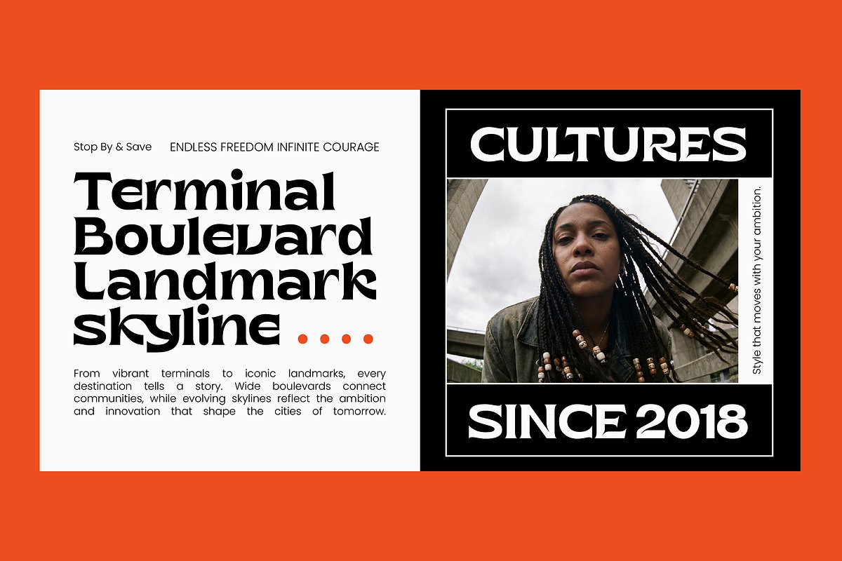 Metika Display Bold Serif, a Serif Font by timelesstype.co (Photo 8 of 10)