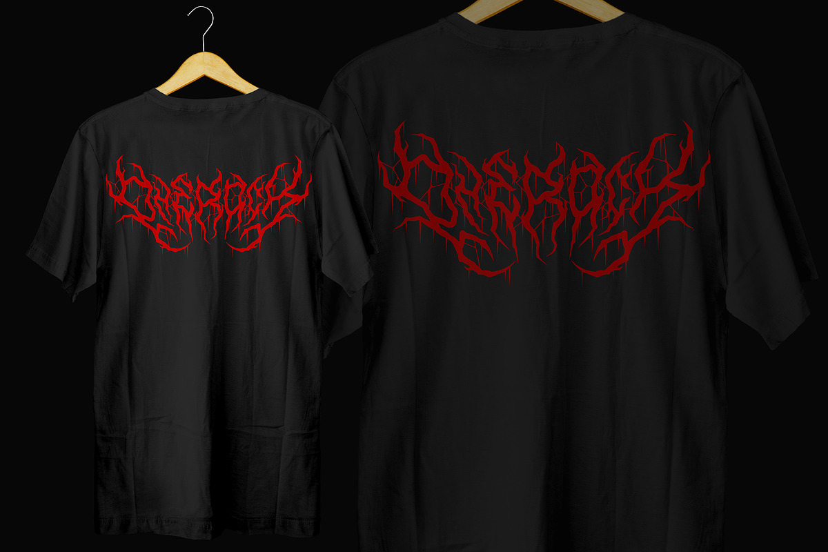 Onerock | Black Metal Font Vol.6, a Blackletter Font by Madhaline Studio (Photo 3 of 18)