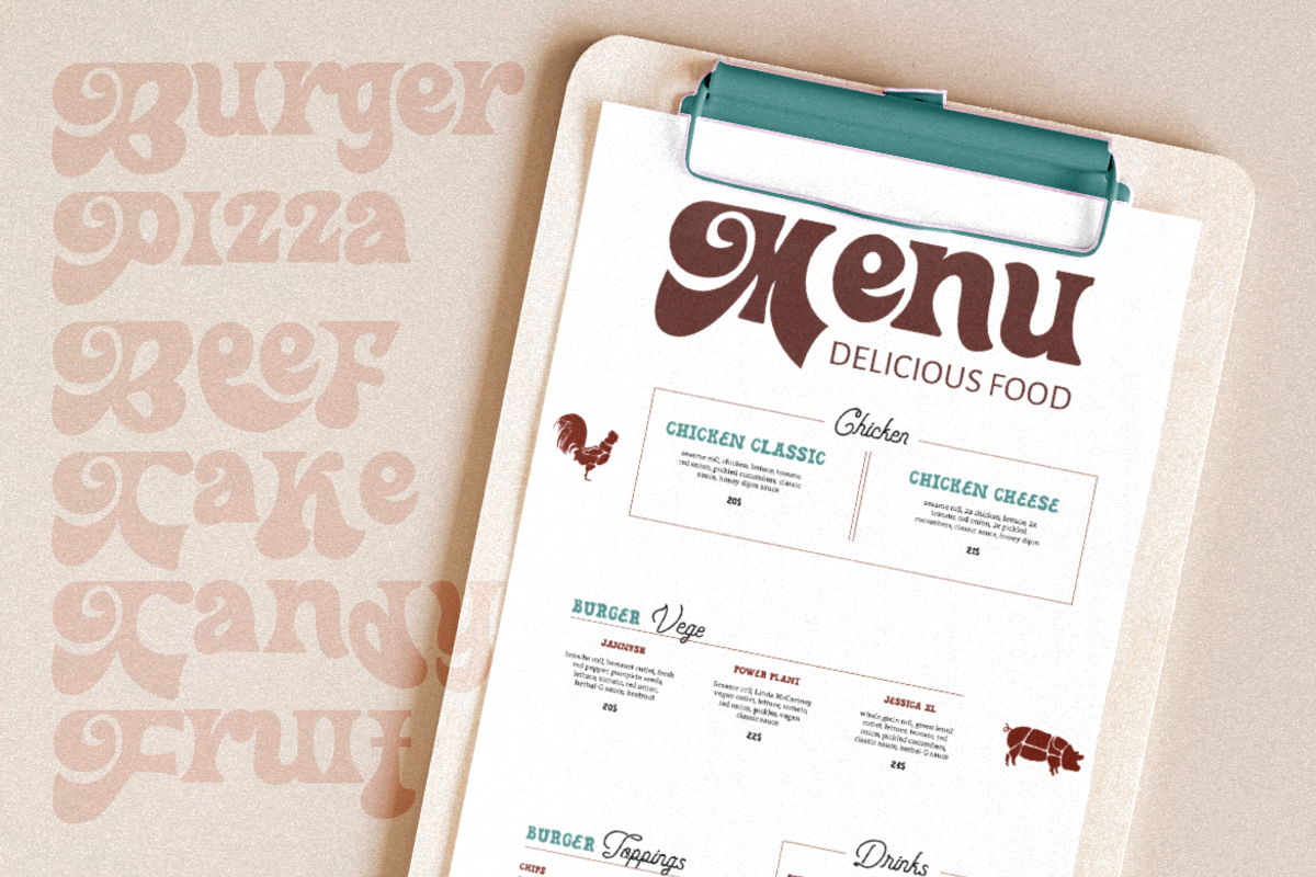 Retrock Vintage Curly, a Font by Creatype Studio (Photo 5 of 10)