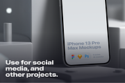 8 Custom mockups, an iPhone Mockup by 360 Mockups (Thumbnail 7 of 7)