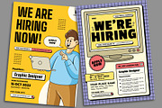 We're Hiring Flyer (16 Assets), a Flyer Template by Graptail (Thumbnail 12 of 12)