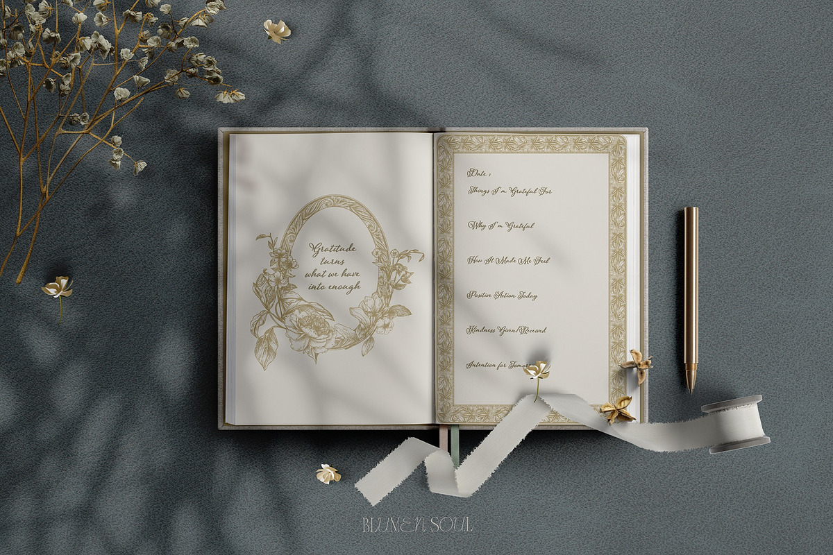Ornamental Frames & Flowers, a Decorative Illustration by BlumenSoul (Photo 11 of 12)