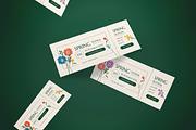 Ticket Spring Festival, a Card Template by graphicook (Thumbnail 3 of 3)