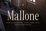 Mallone | 12 Fonts, a Serif Font by Skinny Type (Thumbnail 1 of 10)