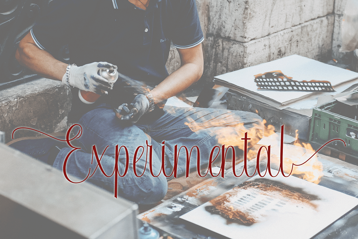 Radetta, a Script Font by PollemSt (Photo 9 of 10)