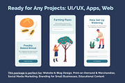 Farming Life Illustration Vector, an Object Graphic by 35lab (Thumbnail 5 of 6)