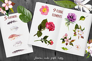 Skulls&flowers. Watercolor, an Illustration by Where summer is (Thumbnail 3 of 10)