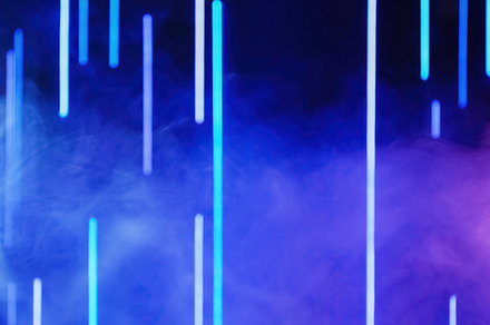 neon background blur light color smoke blue glow, an Arts & Entertainment Photo by Photo Drive Studio