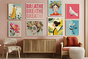 Modern Eclectic Prints Posters, a Background Graphic by JulsIst (Thumbnail 8 of 12)
