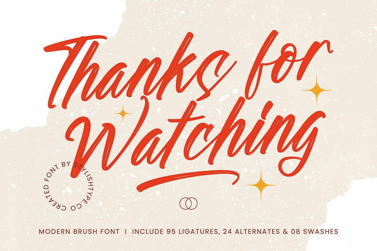 Heyday Gustine Modern Brush Font, a Script Font by stylishtype.co (Photo 20 of 20)