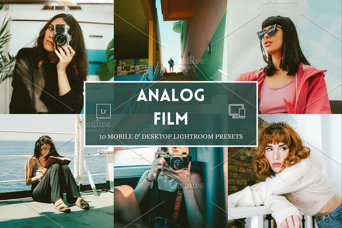 10 Analog Film Lightroom Presets, a Preset Add-On by MEPRESETS (Photo 1 of 8)