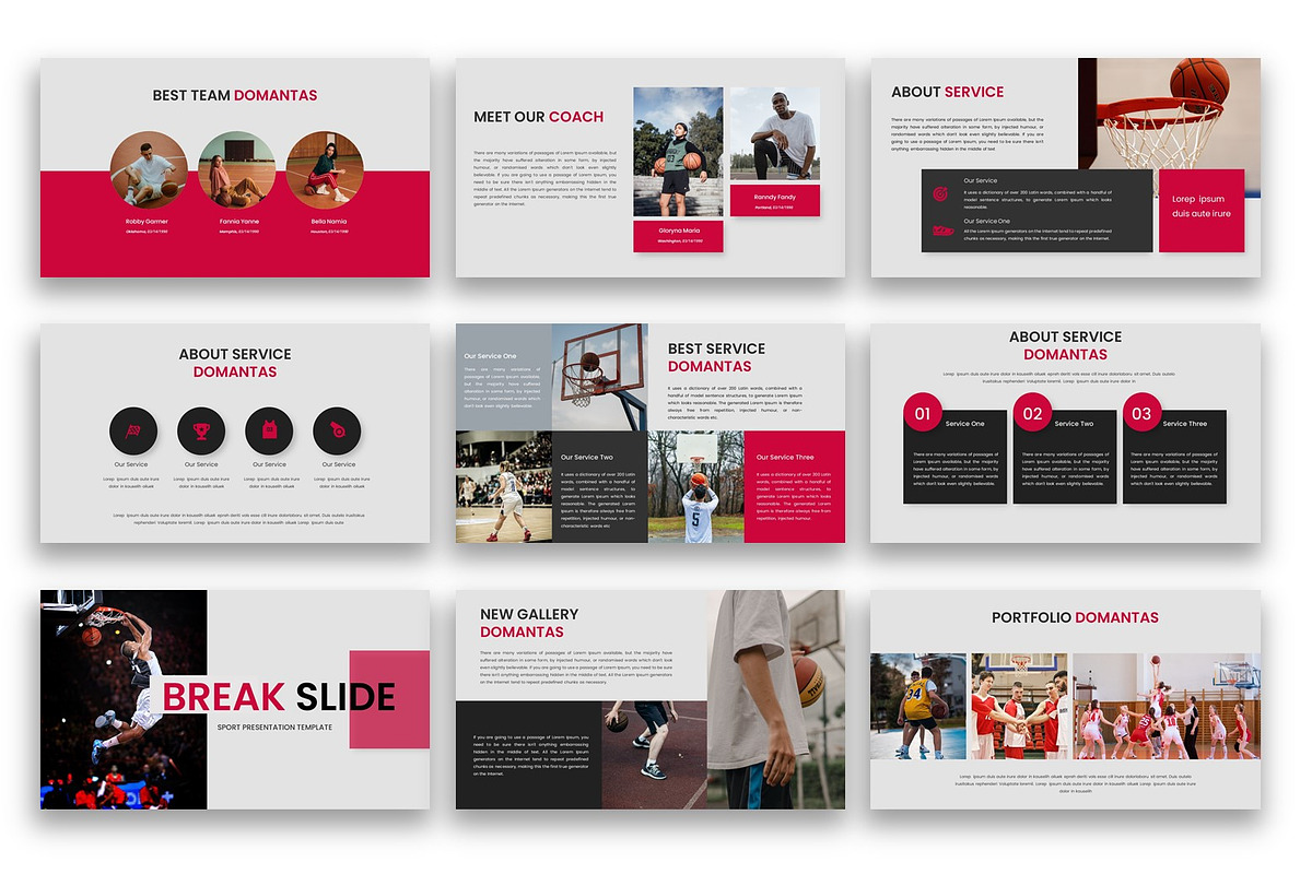 Domantas – Sports Keynote Template, a Presentation Template by kreatifreya (Photo 5 of 5)